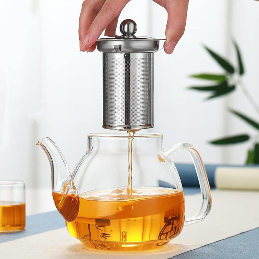TETERA DE VIDIRIO INFUSIONERA - L0192