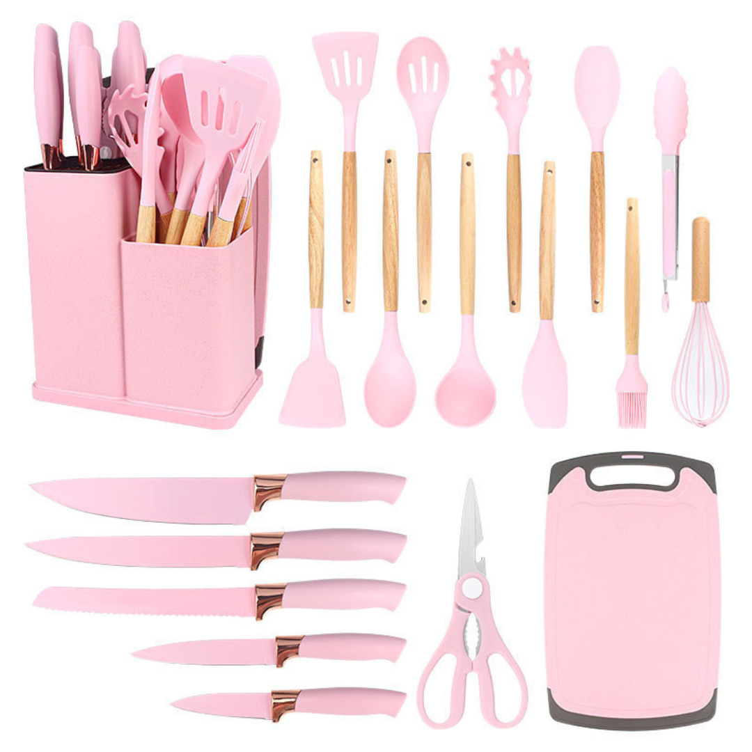 SET DE UTENSILIOS PARA COCINA 18 EN 1 - L033