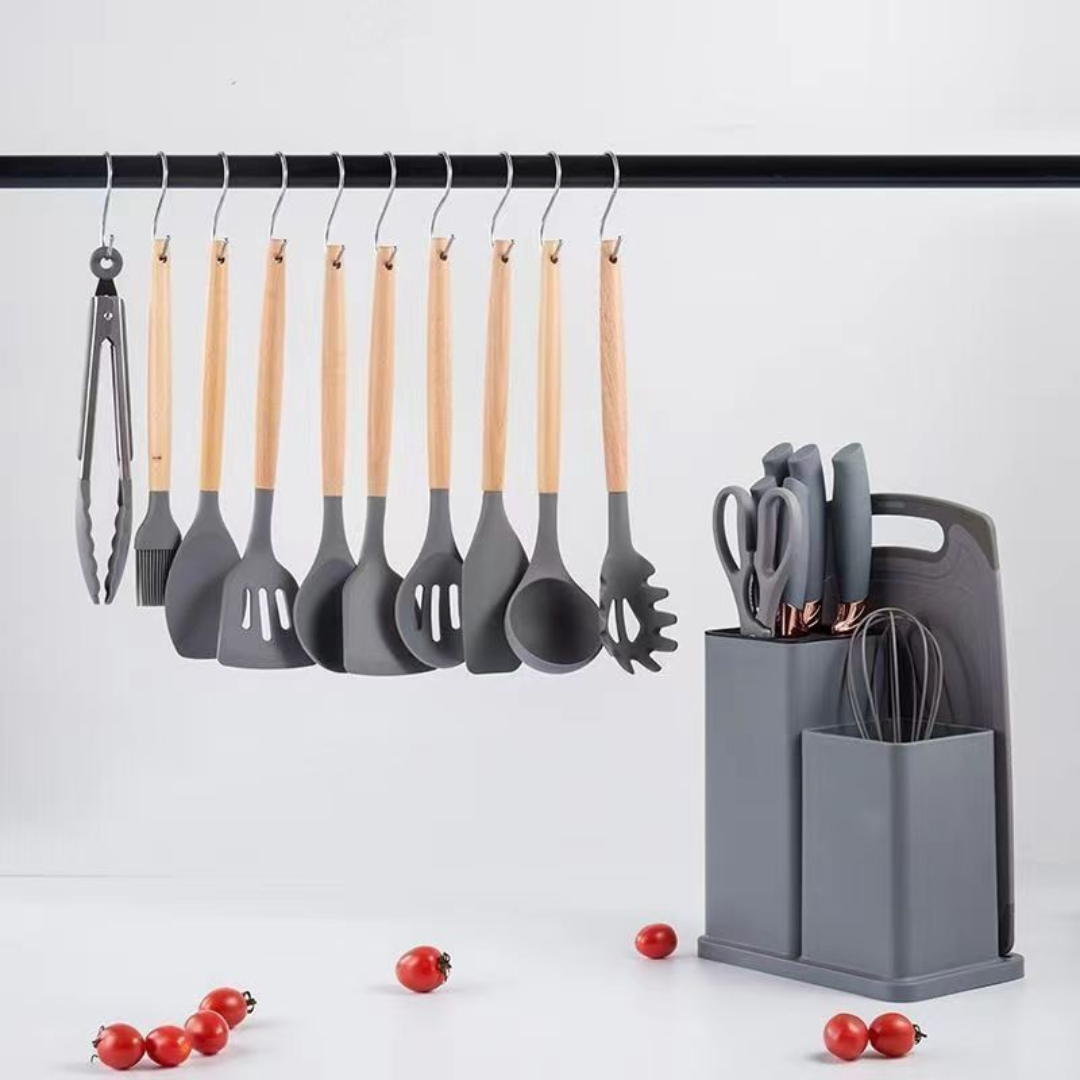 SET DE UTENSILIOS PARA COCINA 18 EN 1 - L033