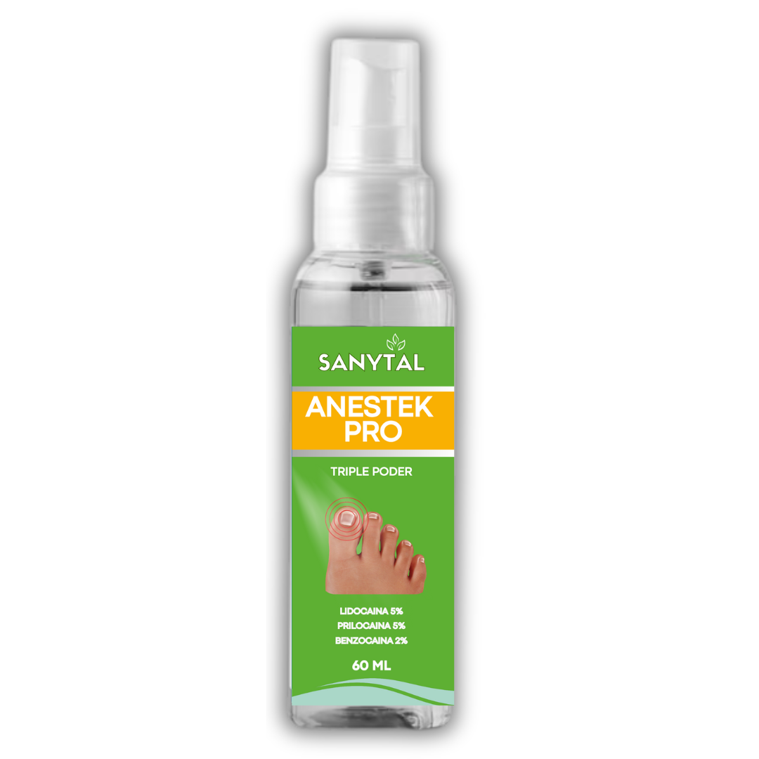 PACK PARA UÑEROS SIN DOLOR - (SPRAY ANESTÉSICO ANESTEK PRO + HERRAMIENTAS PODOLOGICAS) L0202