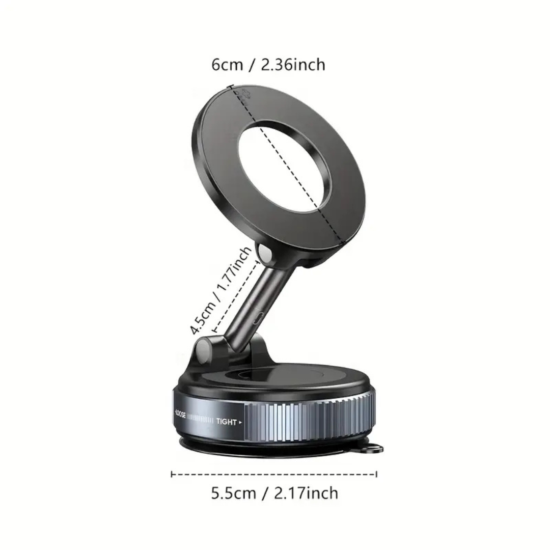 SOPORTE DE CELULAR MAGNETICO Y GIRATORIO DE 360° - L057