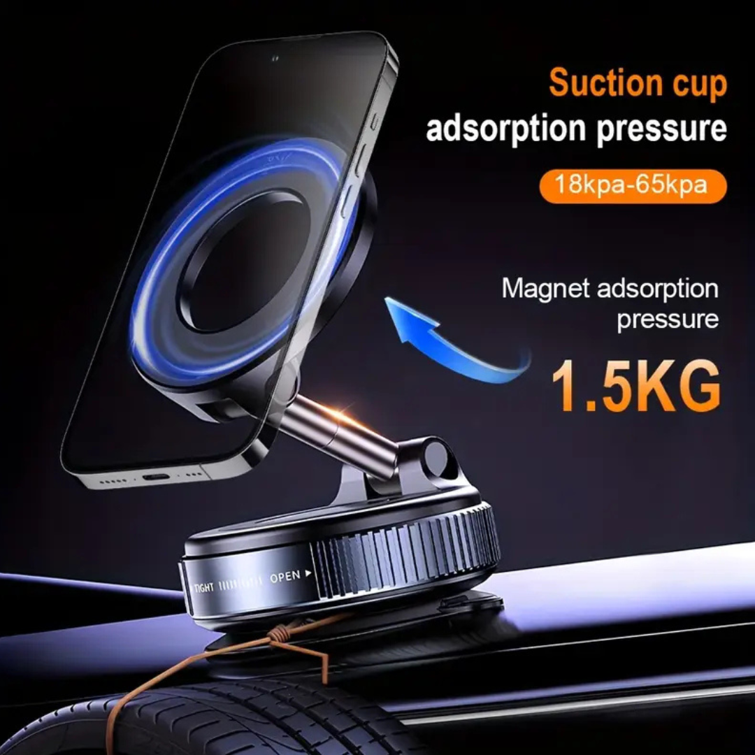 SOPORTE DE CELULAR MAGNETICO Y GIRATORIO DE 360° - L057