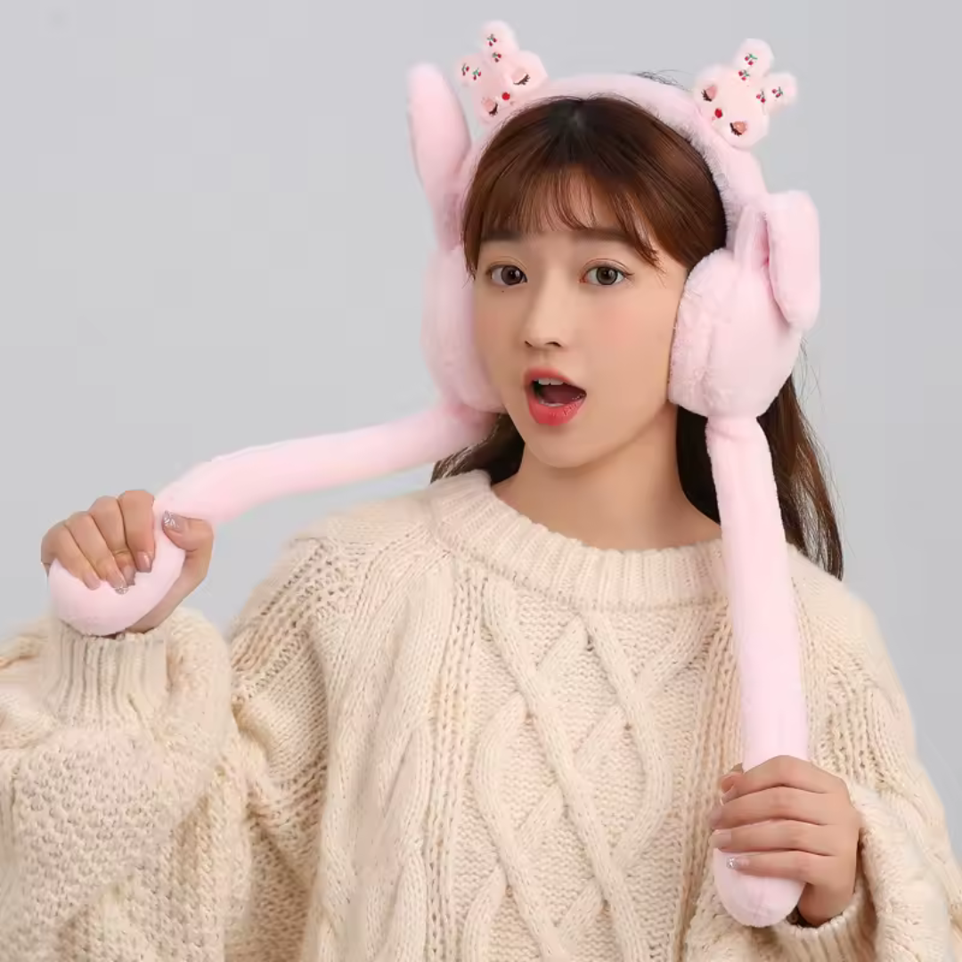 OREJERAS KAWAII PARA NIÑOS (OREJITAS MOVIBLES) - L0150