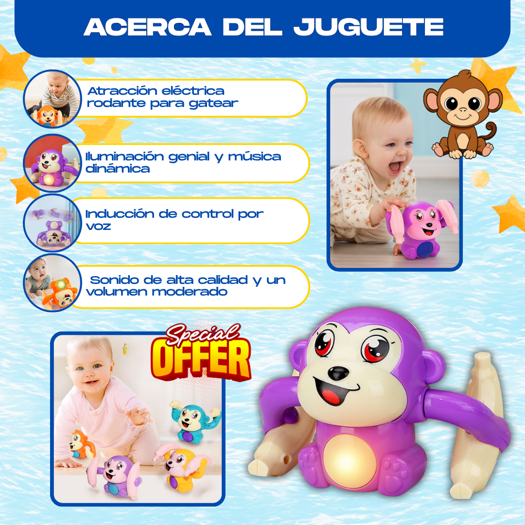 MONO RITMICO GIRATORIO (JUGUETE PARA NIÑOS) - L0236