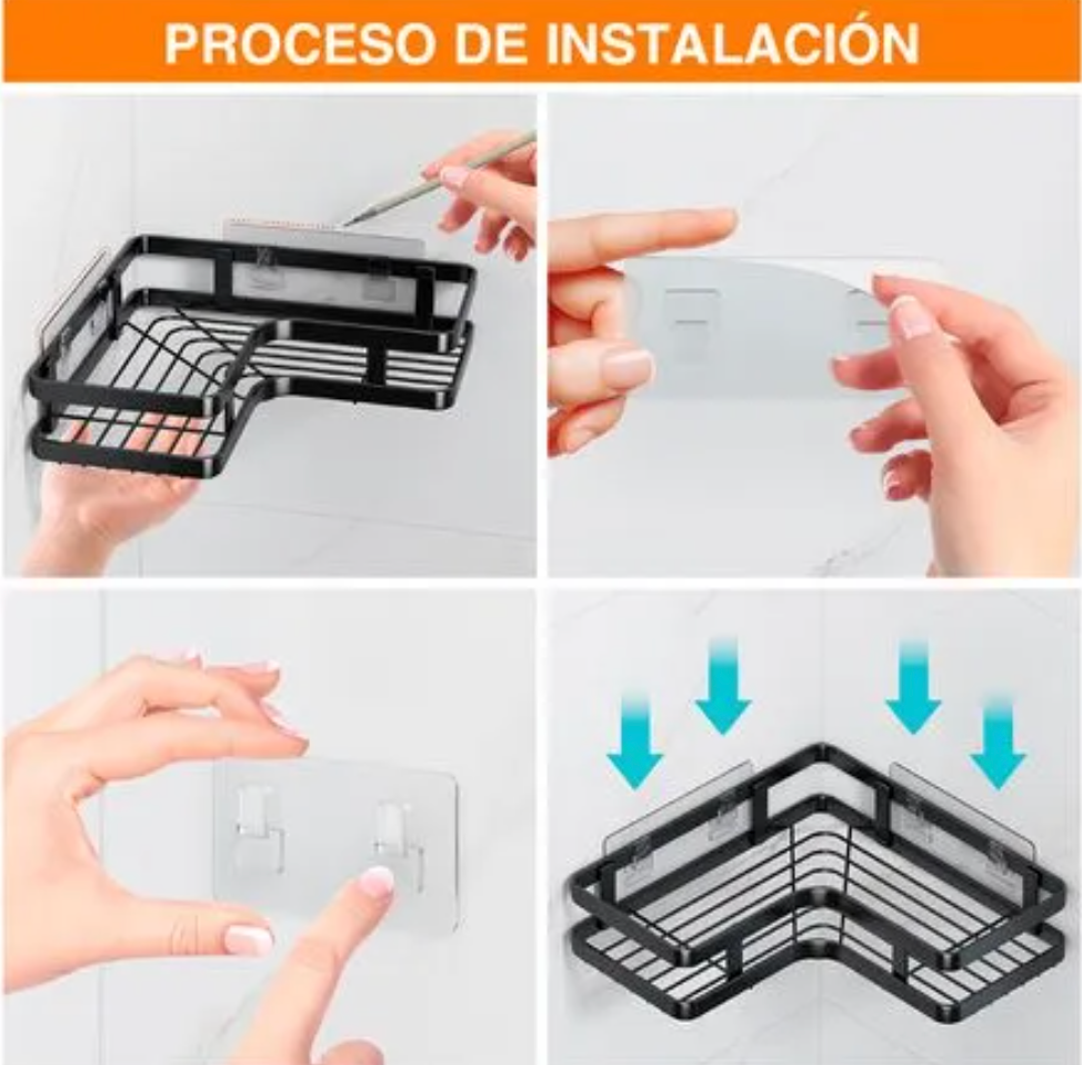 REPISAS ORGANIZADORAS DE BAÑO 5 EN 1 - L0218