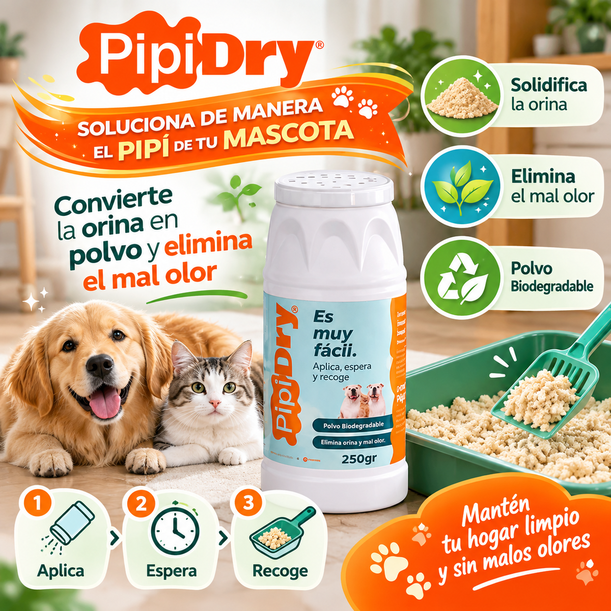 PIPI DRY- 50% Dscto.