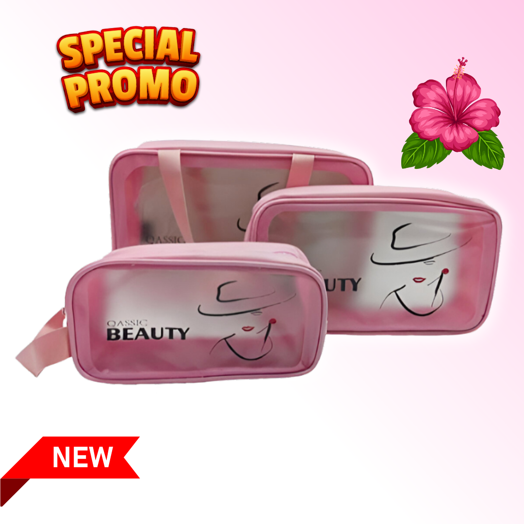 SET X3 NECESER DE PRODUCTOS PERSONALES - L0148