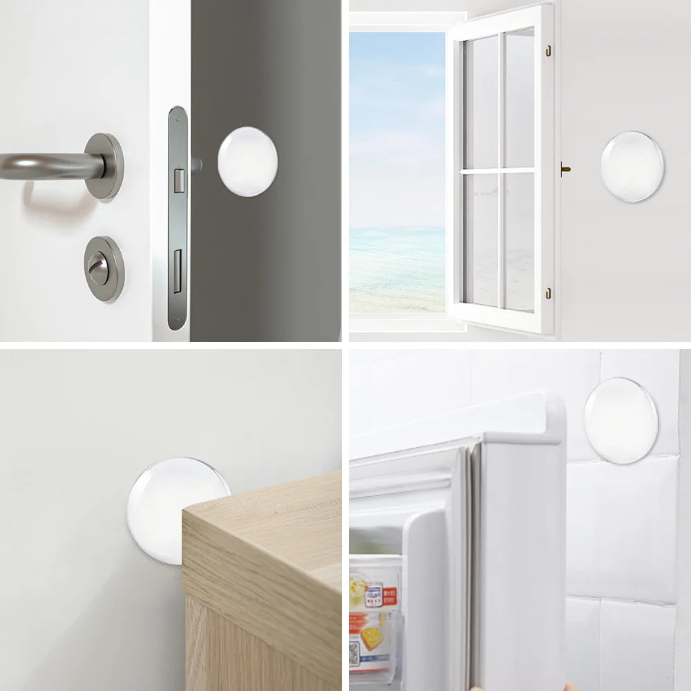 Tope protector de puerta con adhesivo UPSEEL (PACK DE 6 TOPES)