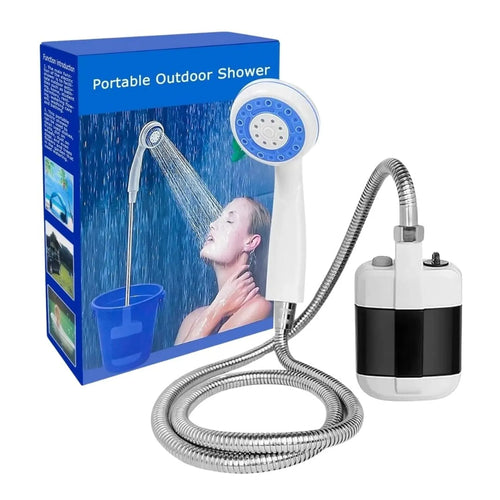 DUCHA PORTATIL CON BOMBA INALAMBRICA - L0228