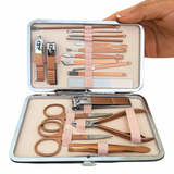 Set Manicure Pedicure 18 En 1 - Kit Acero Inoxidable