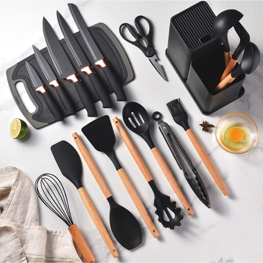 SET DE UTENSILIOS PARA COCINA 18 EN 1 - L033