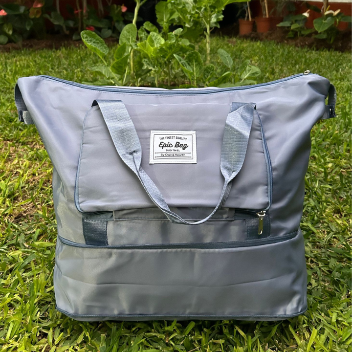 Bolso Plegable, Expandible y Impermeable (3 en 1)