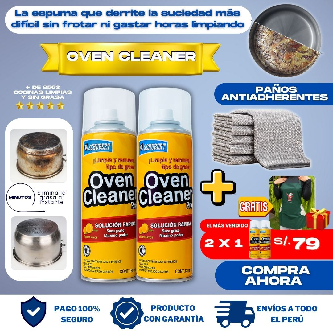 PACK QUITAGRASA + PAÑOS METALICOS ANTIADHERENTES + REGALO - L0258