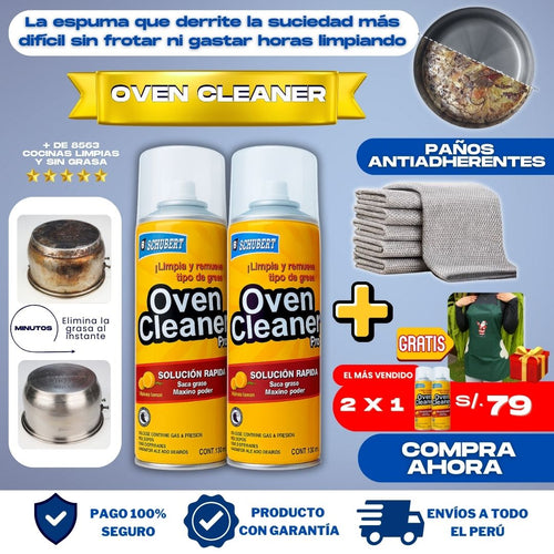 PACK QUITAGRASA + PAÑOS METALICOS ANTIADHERENTES + REGALO - L0258