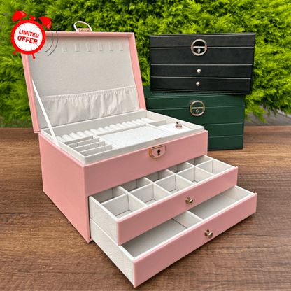 JOYERO ORGANIZADOR DE 3 PISOS - L053