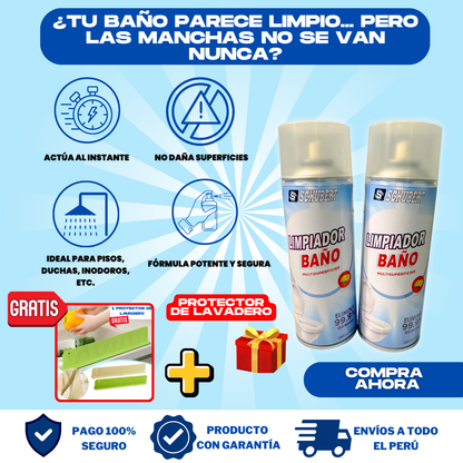 PACK ESPUMA PARA BAÑO Y DUCHA (2 ESPUMAS + REGALO) - L0245