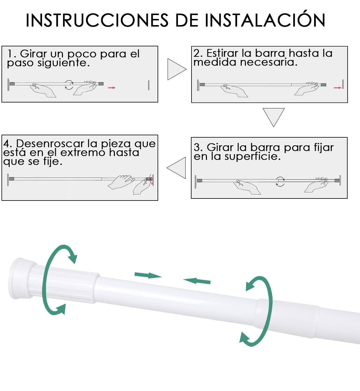 TUBO EXPANDIBLE MULTIUSOS