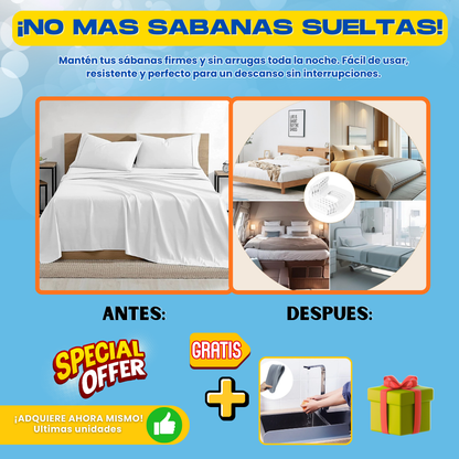 FIJADOR DE SABANAS (2X1) + REGALO - L0260