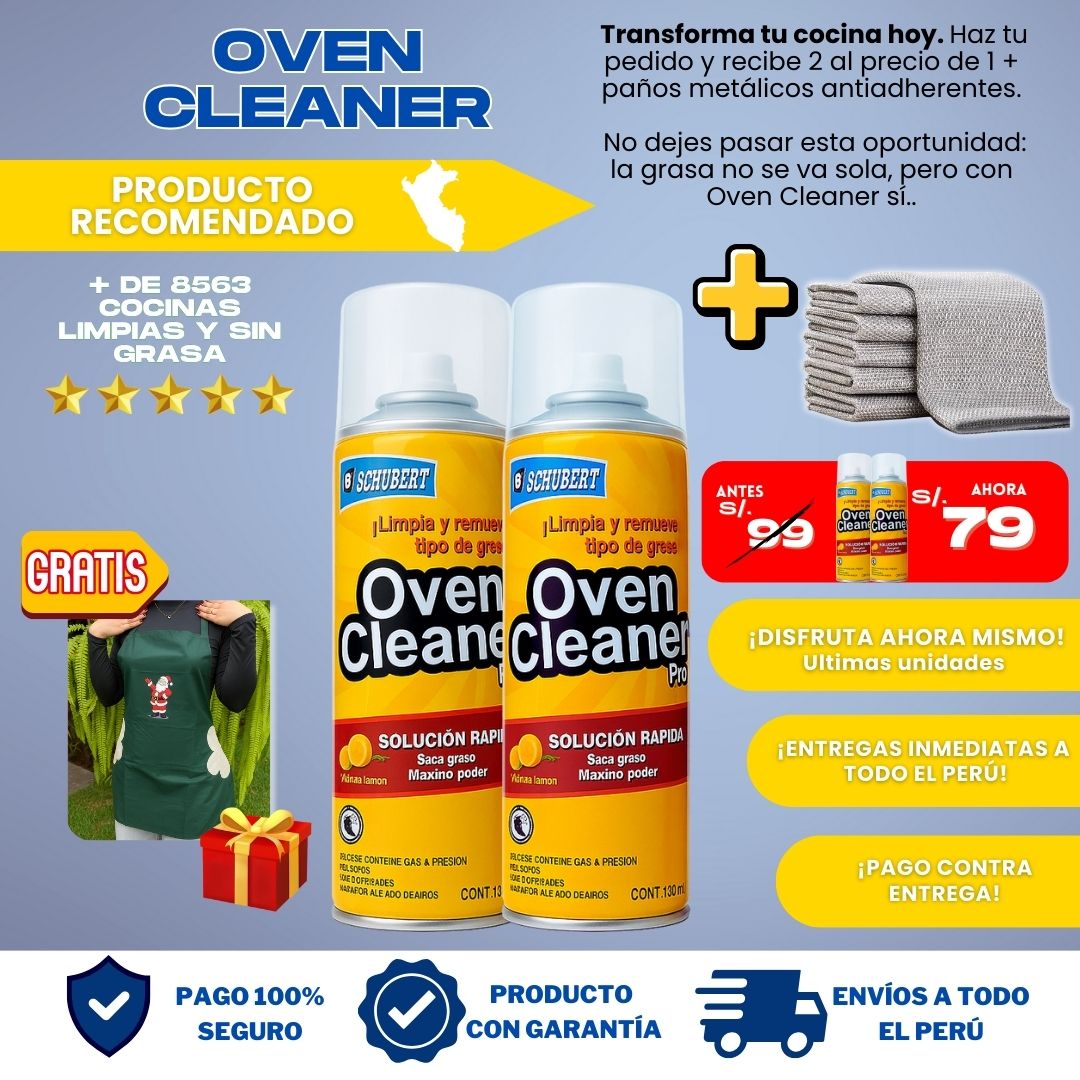 PACK QUITAGRASA + PAÑOS METALICOS ANTIADHERENTES + REGALO - L0258