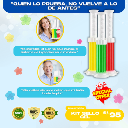 KIT SELLO GEL AROMATIZANTE (3 UNIDADES) - L0284