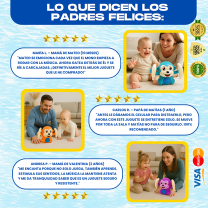 MONO RITMICO GIRATORIO (JUGUETE PARA NIÑOS) - L0236