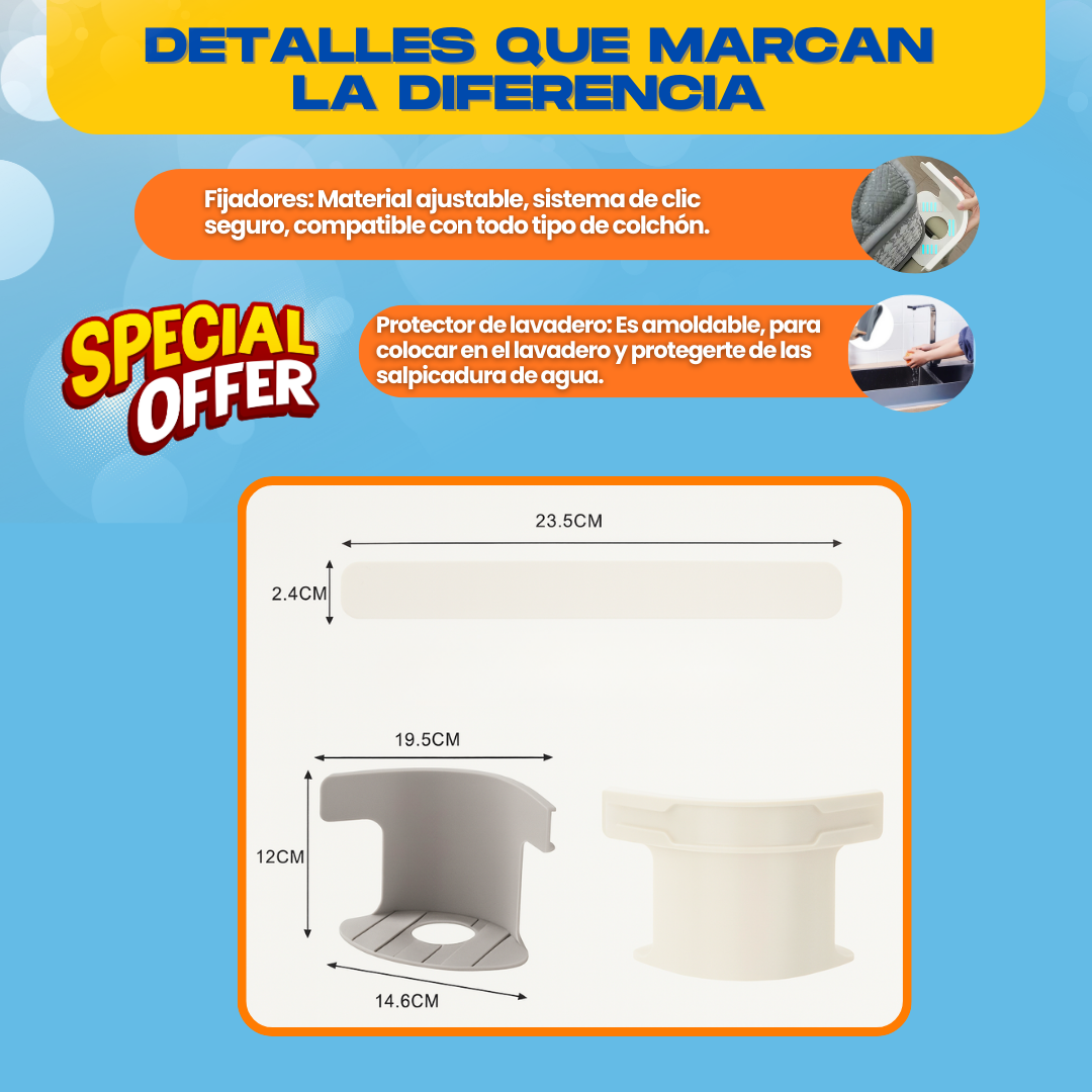 FIJADOR DE SABANAS (2X1) + REGALO - L0260