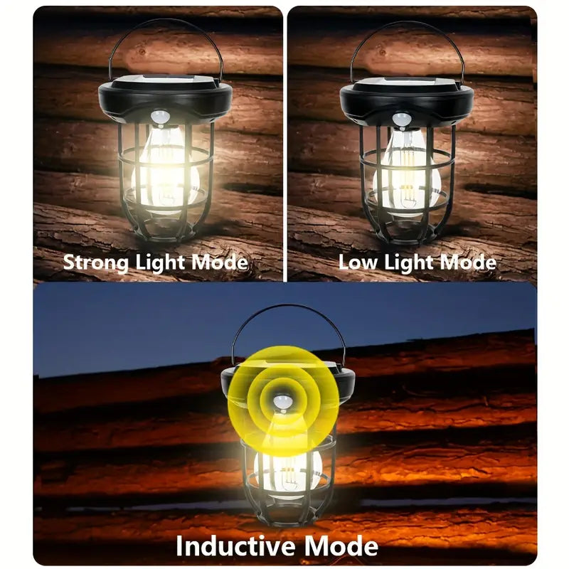 FARO SOLAR CON SENSOR DE MOVIMIENTO PARA JARDÍN
