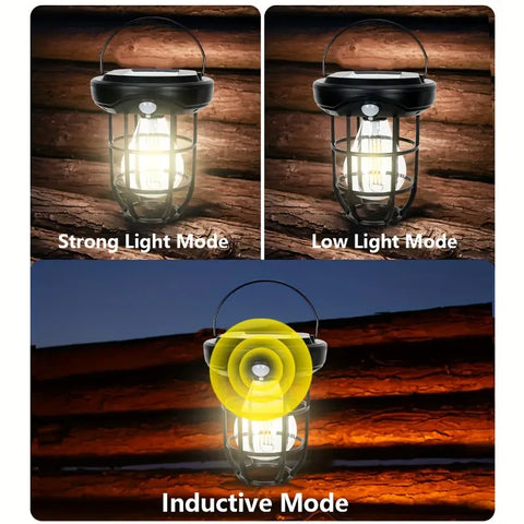 FARO SOLAR CON SENSOR DE MOVIMIENTO PARA JARDÍN