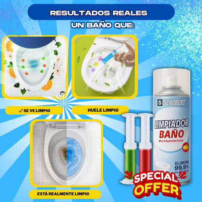 PACK BAÑO FRESCO ( ESPUMA DE BAÑO + 2 SELLOS DE GEL) -  L0278