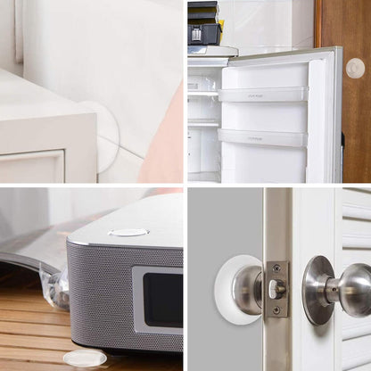 Tope protector de puerta con adhesivo UPSEEL (PACK DE 6 TOPES)