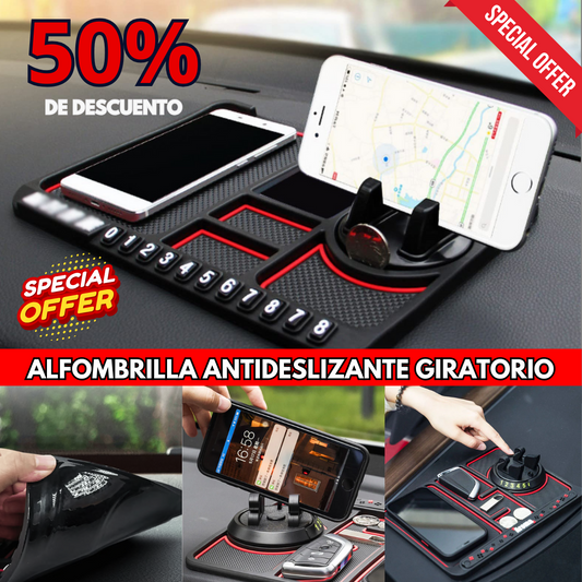 ALFOMBRILLA SUPER ANTIDESLIZANTE + GRATIS 2 AROMATIZADORES - 50% DSTO.