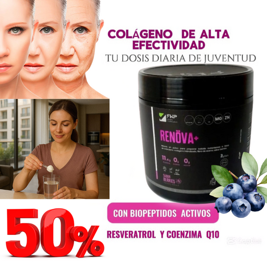 COLÁGENO RENÖVA POTE - 50% Dscto.