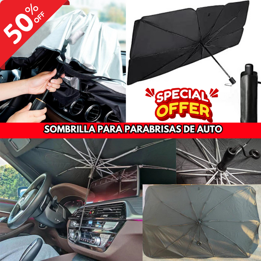 SOMBRILLA PARA PARABRISAS DE AUTO 50% DSCTO.