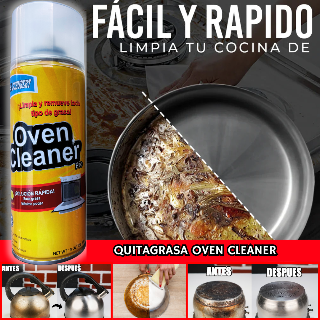 OVEN CLEANER - ESPUMA QUITA GRASA