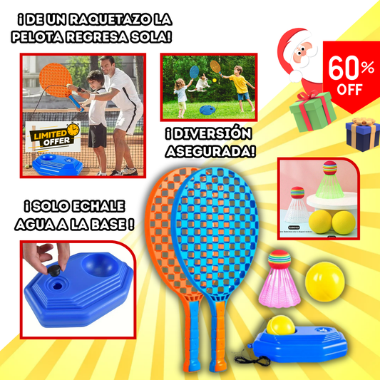SET DE TENIS 3 JUEGOS EN 1 - ESTE REGALO LLEVALO  AL 60% DSTO.