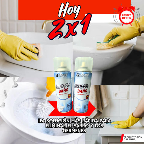 ( 2 X 1 )ESPUMA PARA BAÑO Y DUCHA - L0112