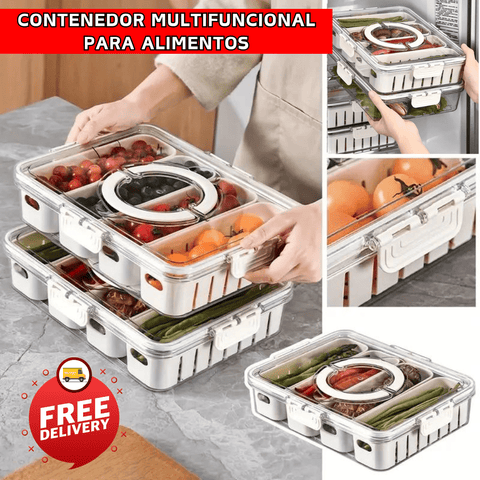 CONTENEDOR MULTIFUNCIONAL PARA ALIMENTOS- L019