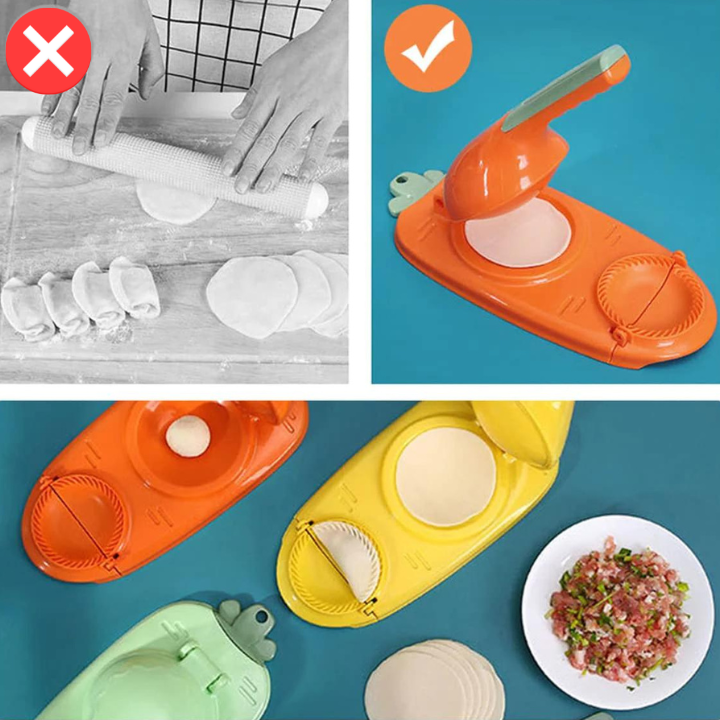 Maquina para hacer empanadas al instante 2 EN 1– Tienda Lisol