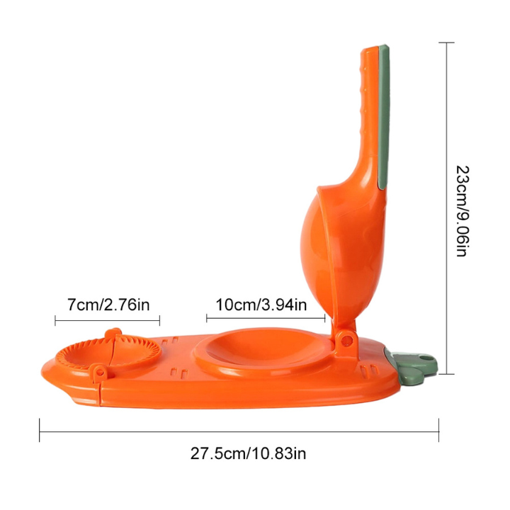 Maquina para hacer empanadas al instante 2 EN 1
