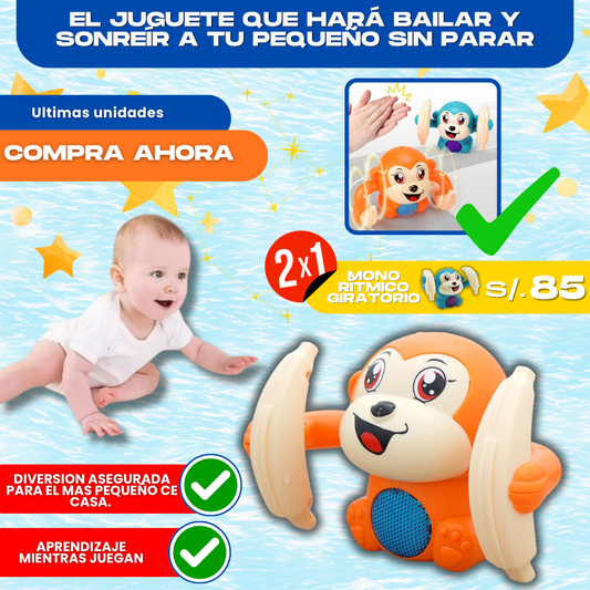 MONO RITMICO GIRATORIO (JUGUETE PARA NIÑOS) - L0236