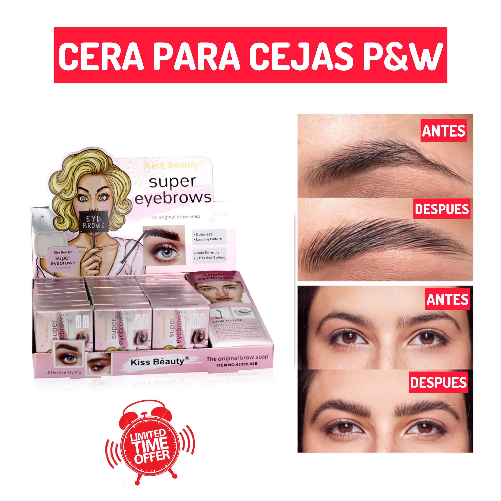 (2X1) CERA PARA CEJAS P&W