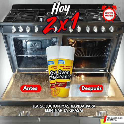 (2X1) OVEN CLEANER - ESPUMA QUITA GRASA- L065