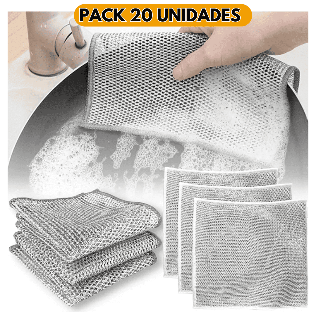 PACK PAÑO METALICO ANTIADHERENTE ( PACK 10 UNIDADES)