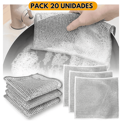 PACK PAÑO METALICO ANTIADHERENTE ( PACK 10 UNIDADES)