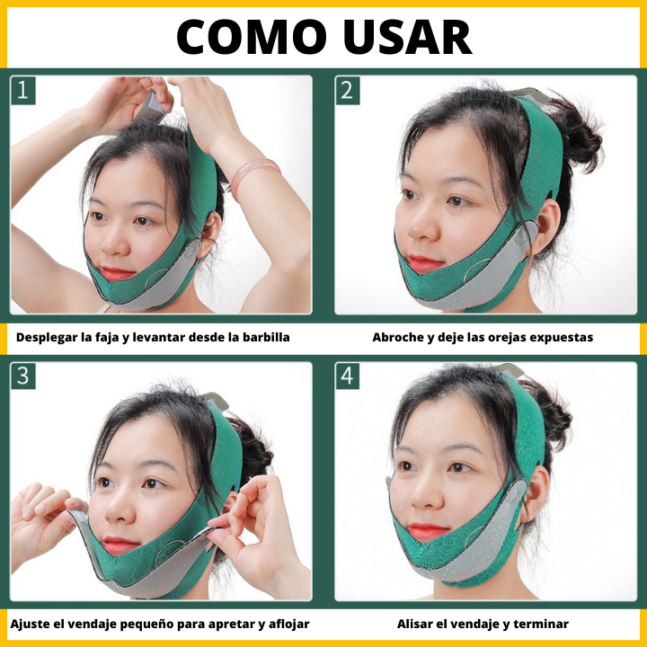 FAJA DE ADELGAZAMIENTO FACIAL