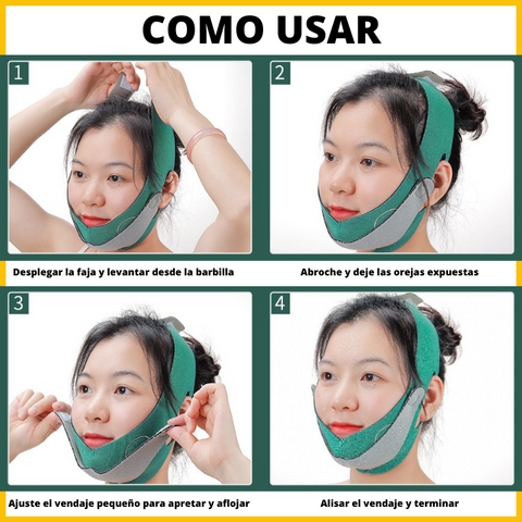 FAJA DE ADELGAZAMIENTO FACIAL